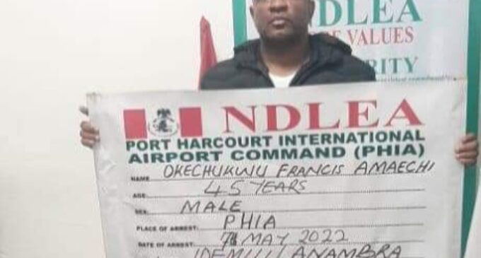 NDLEA intercepts cocaine hidden in tyres by ex-convict at Port Harcourt airport
