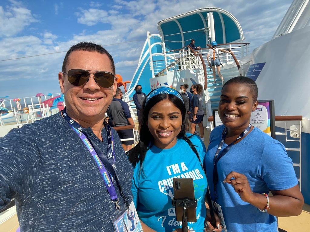 Silverbird president tours Royal Caribbean ship in Spain ahead of sea voyage