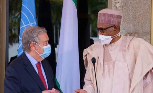 Steps taken against insurgency have made great impact, Buhari tells UN secretary-general