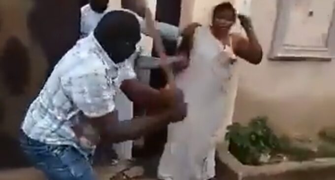 FACT CHECK: Viral video of woman being beaten with sticks NOT from Sokoto