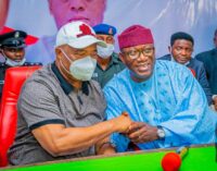 Imo APC delegates will look favourably in your direction, Uzodimma tells Fayemi