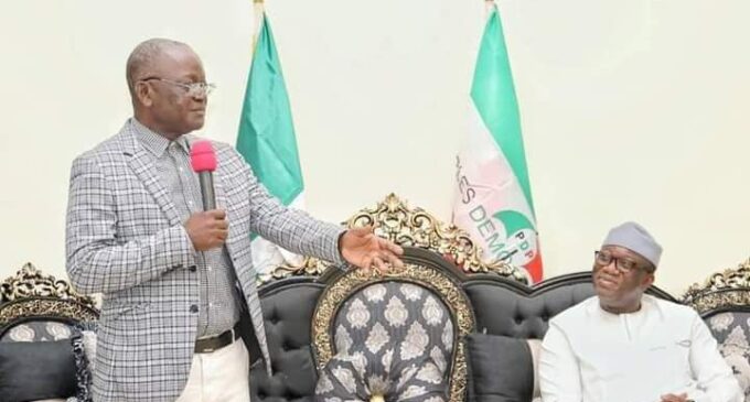 Fayemi has capacity to govern Nigeria, says Ortom