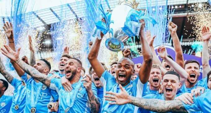 Man City hold off Liverpool to win sixth EPL title
