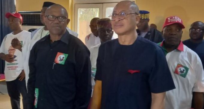 Pat Utomi steps down for Peter Obi in Labour Party presidential primary