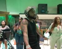Davido enlists Kanye West’s Sunday Service choir for new song (watch teaser)
