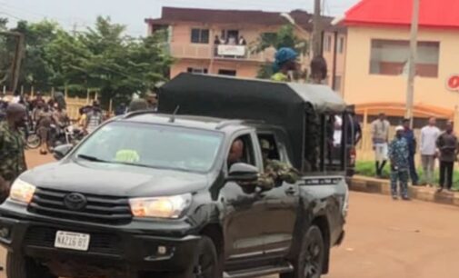 ASUU strike: Gunshots as soldiers disperse protesting students in Akure
