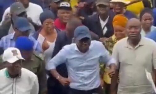 VIDEO: Sanwo-Olu does ‘Buga’ dance after Lagos APC ticket win