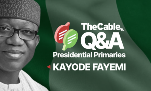 TheCable Q&A: Fayemi on fuel subsidy, Biafra agitations and his big idea for Nigeria