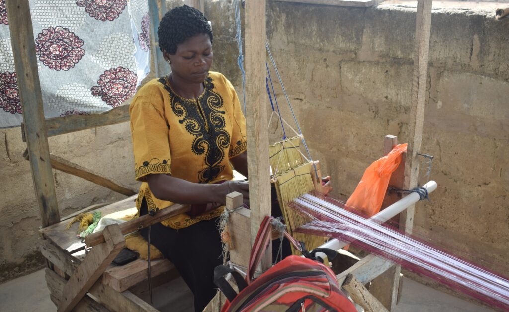 traditional cloth weaving