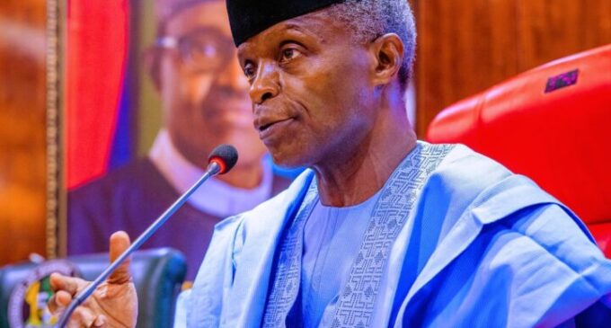 Osinbajo: Africa can become first green civilisation with renewable fuels