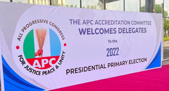 Akwa Ibom delegates protest at APC presidential primary over exclusion from accreditation