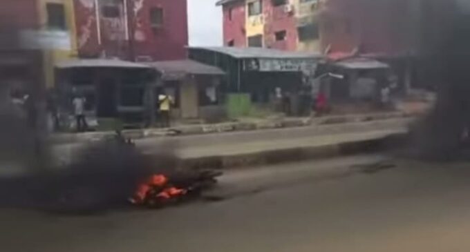 Mob sets motorcycles ablaze over ‘death of pedestrian in okada accident’