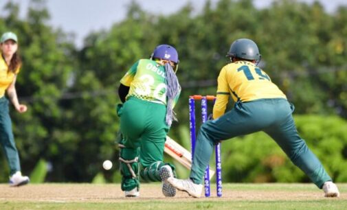 Lagos to host six-nation women’s T20i cricket March 19