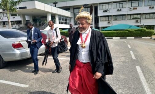 EXTRA: Lawyer appears in supreme court dressed as ‘juju priest’ — after hijab verdict