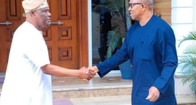 PHOTOS: Peter Obi meets with Wike in Rivers