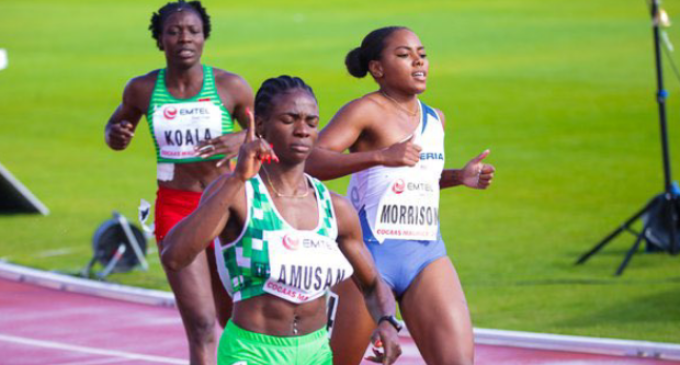 African Games: Amusan wins third consecutive 100m hurdles title
