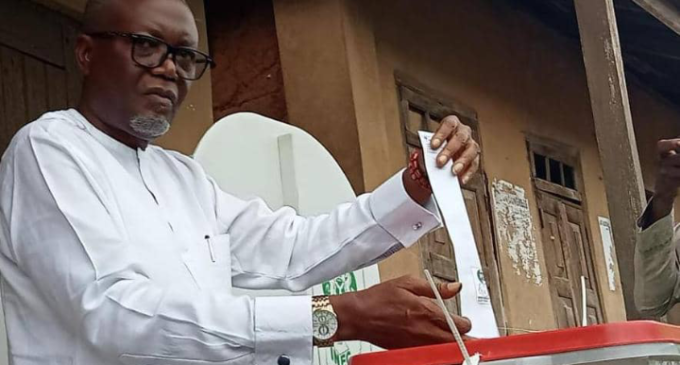 Ekiti election: PDP’s Bisi Kolawole votes, says INEC came prepared