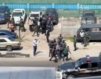 TRENDING VIDEO: Sanwo-Olu orders arrest of ‘military officer’ riding motorcycle against traffic