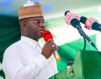 I remain in presidential race, says Yahaya Bello after meeting Buhari