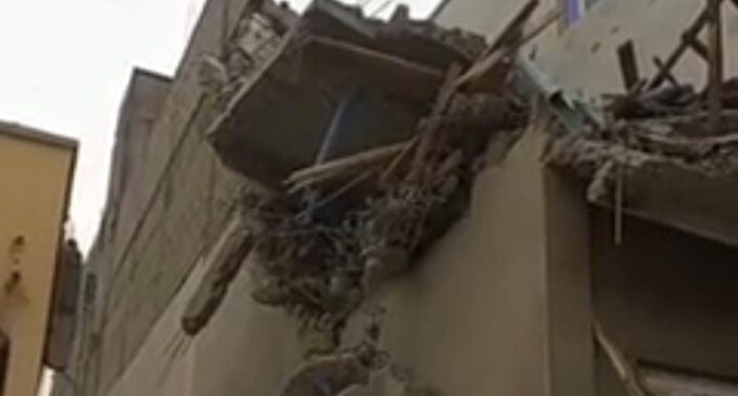 One dead as three-storey building collapses in Kano