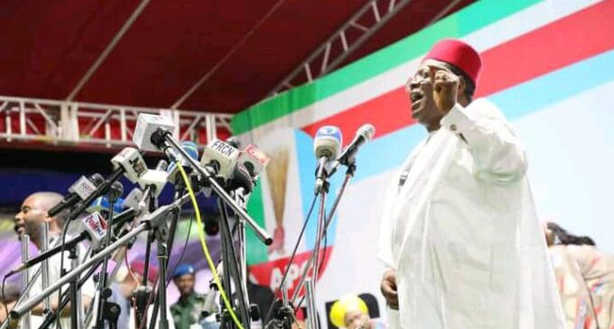 Umahi: No party except APC in Ebonyi — I’ll mobilise 50,000 people for Tinubu rally