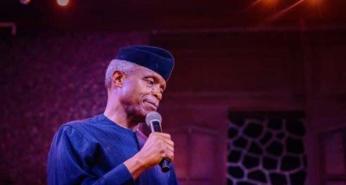 Osinbajo: We need to step up local production of military weapons to fight terrorism
