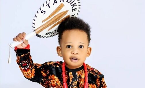 ‘You’ll be greater than me’ — Yul Edochie marks first birthday of son with second wife