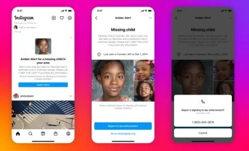 Instagram launches feature to help find missing children
