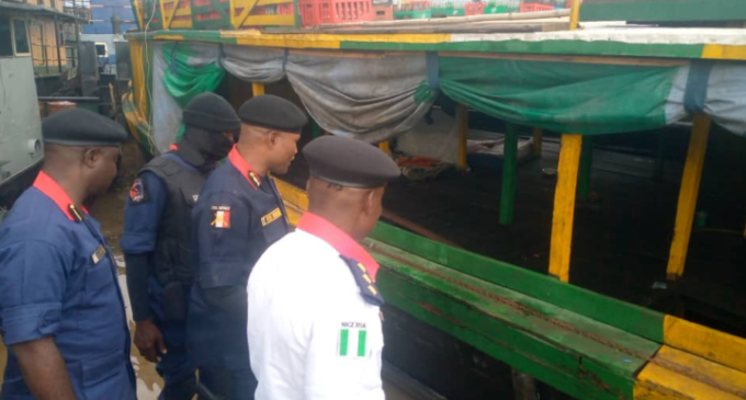 NSCDC: We’ve intercepted boat conveying 100,000 litres of illegally refined diesel in Delta