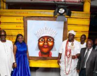 Ooni, Oba Elegushi, Muri Okunola attend Olubukola Bolarinde’s art exhibition