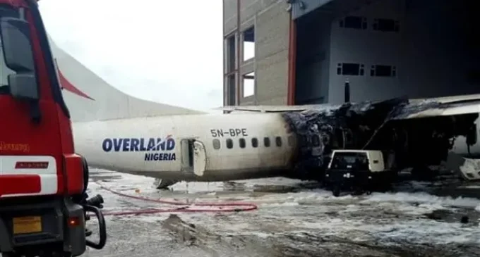 33 passengers escape death as Overland aircraft’s engine catches fire mid-air