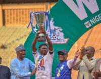 Wike rewards Rivers United players with $20,000 each for NPFL triumph
