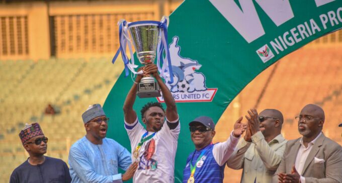 Wike rewards Rivers United players with $20,000 each for NPFL triumph