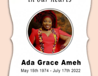 ‘The Johnsons’ joins celebrities paying tributes to Ada Ameh