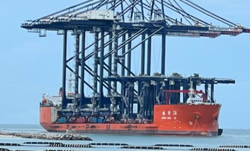 NPA announces delivery of ship-to-shore, rubber tyre cranes at Lekki Port