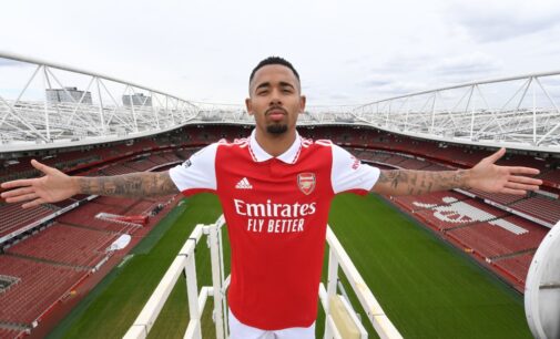 Gabriel Jesus joins Arsenal from Man City for £45m