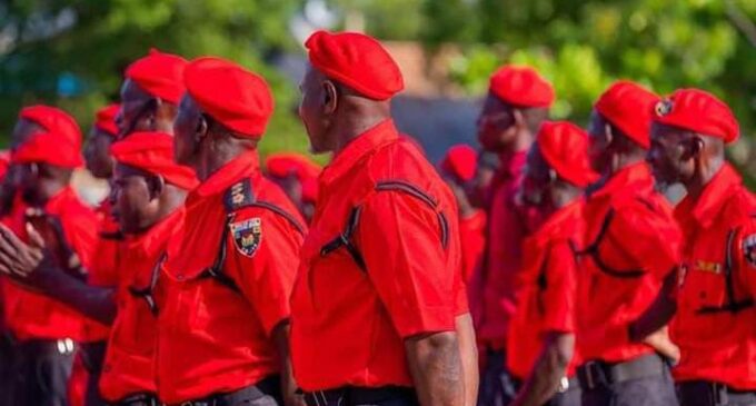 PHOTOS: Zamfara unveils ‘community protection guards’ to tackle banditry
