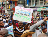 FG: We can only afford 23.5% salary increase for lecturers, 35% for professors