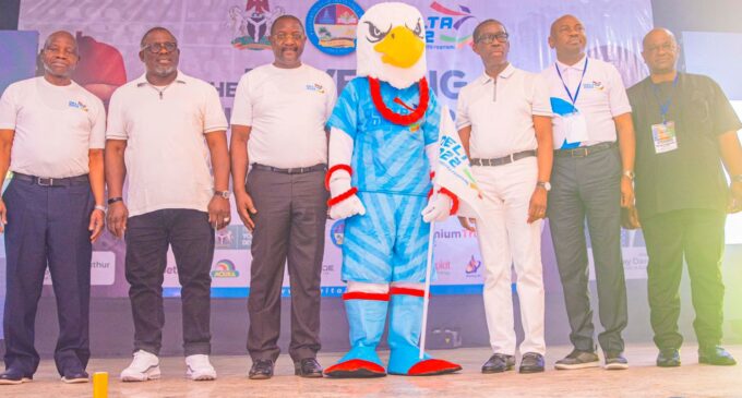 Okowa, Dare unveil 2022 National Sports Festival mascot in Delta
