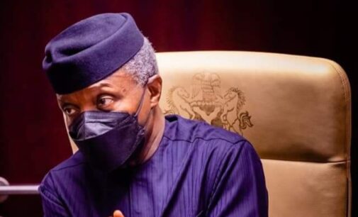 Nutrition departments now exist in ministries, says Osinbajo