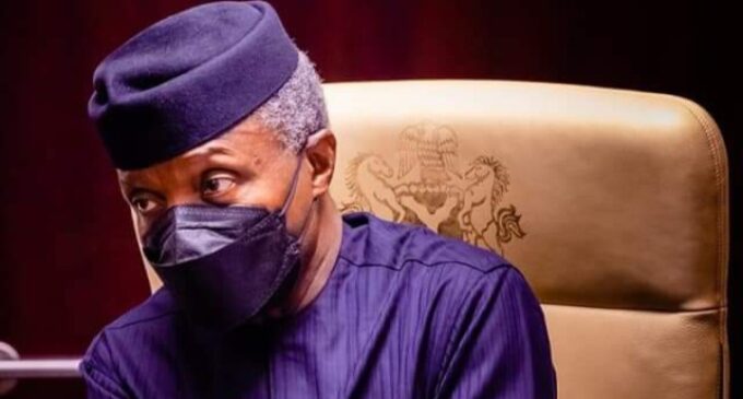 Nutrition departments now exist in ministries, says Osinbajo
