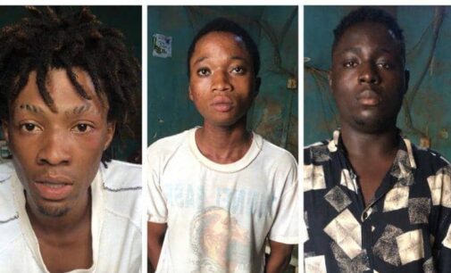 Police arrest three for ‘raping, initiating 15-year-old girl into cult’ in Ogun