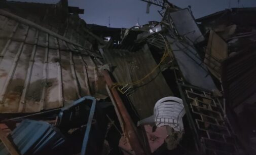 One injured as building collapses in Lagos