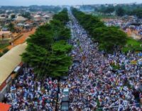 FACT CHECK: Is this viral photo of massive crowd from Osun PDP rally?