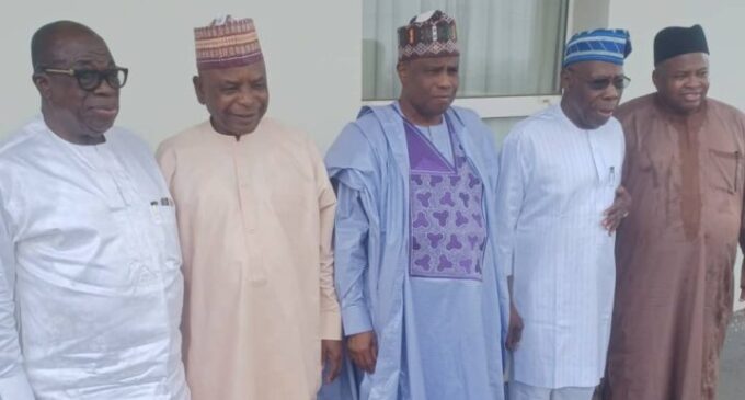 Tambuwal meets Obasanjo in Ogun to ‘discuss national issues’