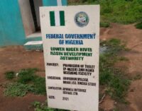 Kwara communities get boreholes after years of sharing water sources with cows