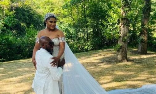 Uche Odoputa shares pictures from wedding in UK