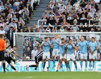 EPL: Man City drop points at Newcastle as Leeds thrash Chelsea