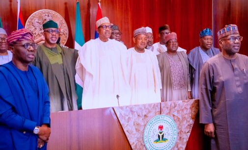 PHOTOS: Buhari, APC governors meet at Aso Villa