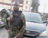 Police arrest ‘fake army captain’ for robbery in Lagos 